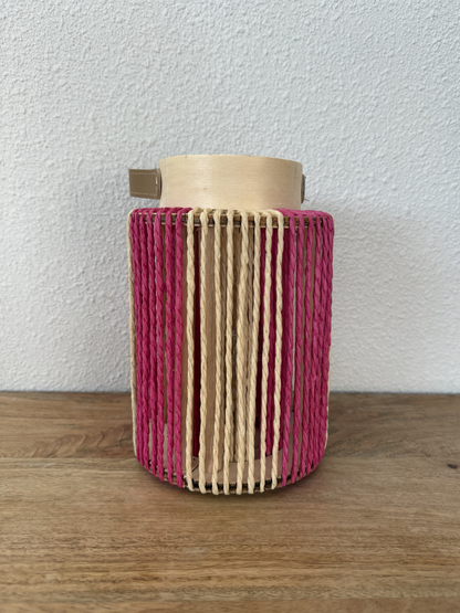 Lantaarn roze 