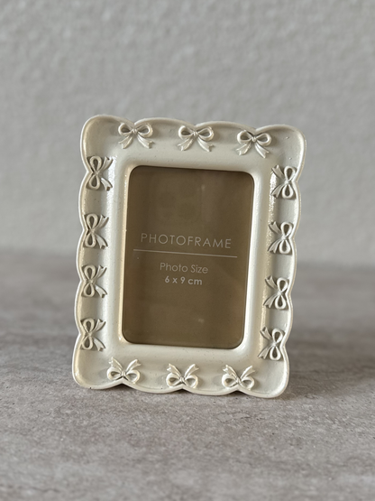 Fotolijst strikjes 6x9cm
