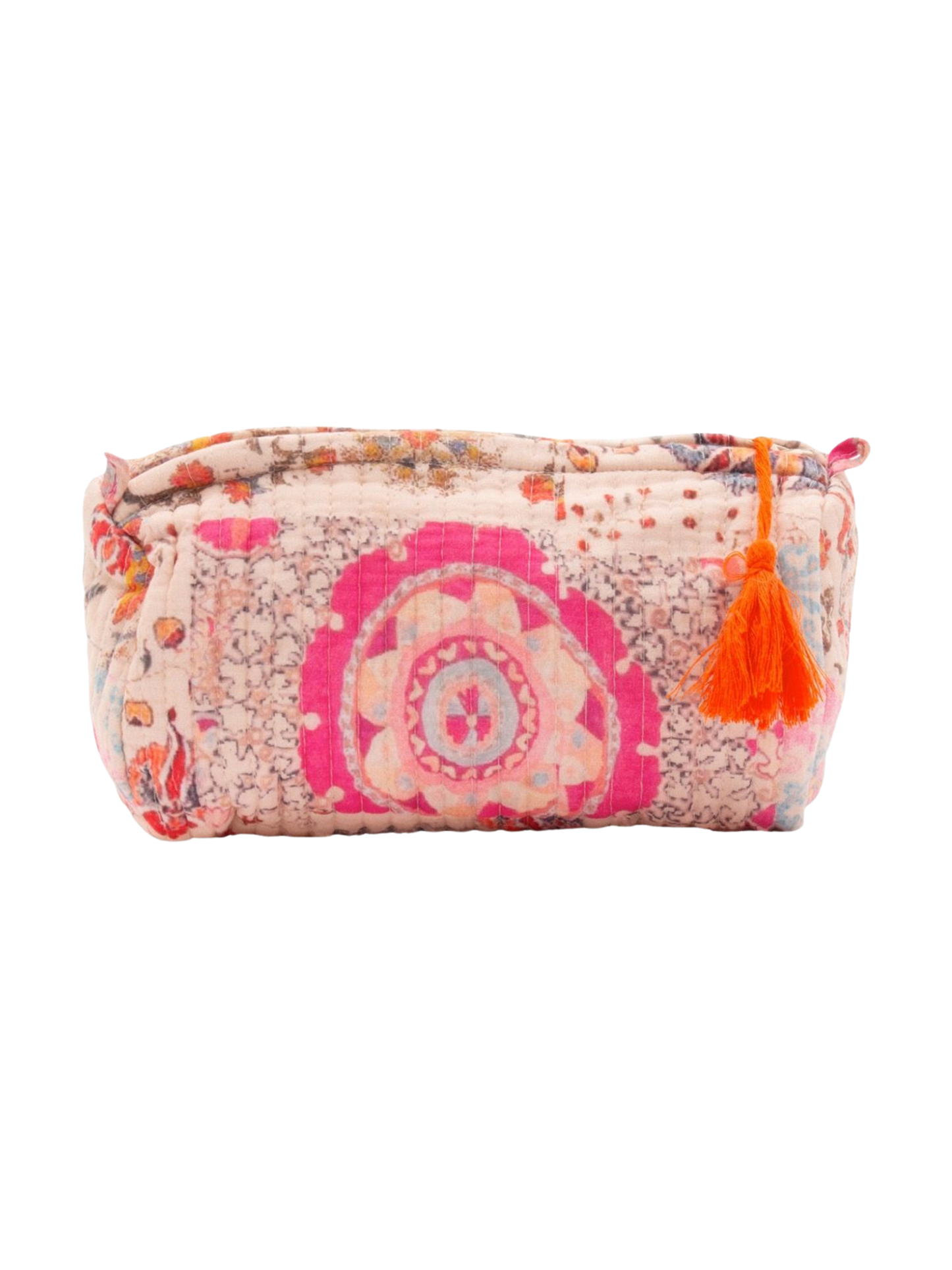 pouch toillettas roze beige ibiza