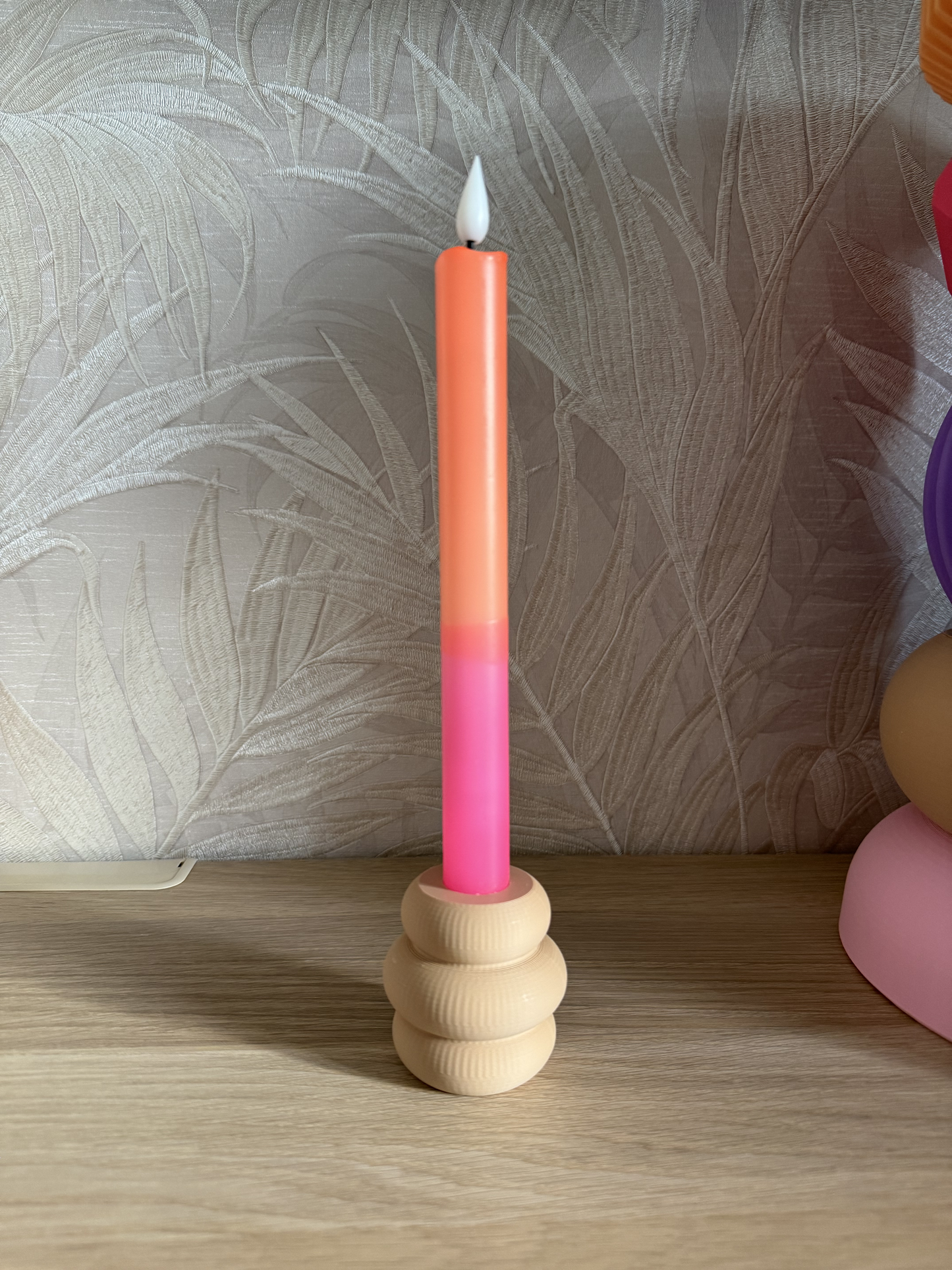 Led kaars neon
