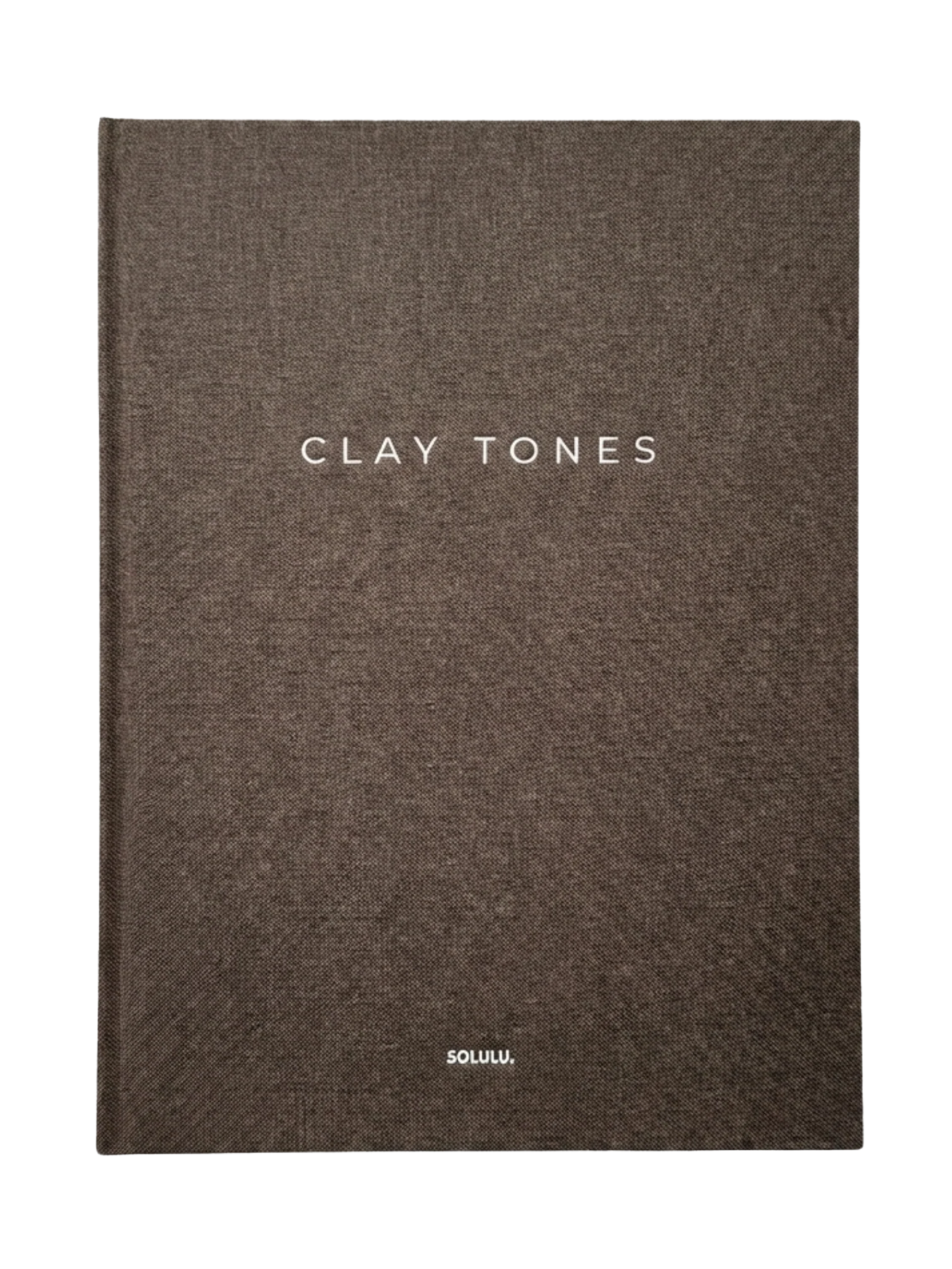 Clay Tones opbergboek XL voorkant.