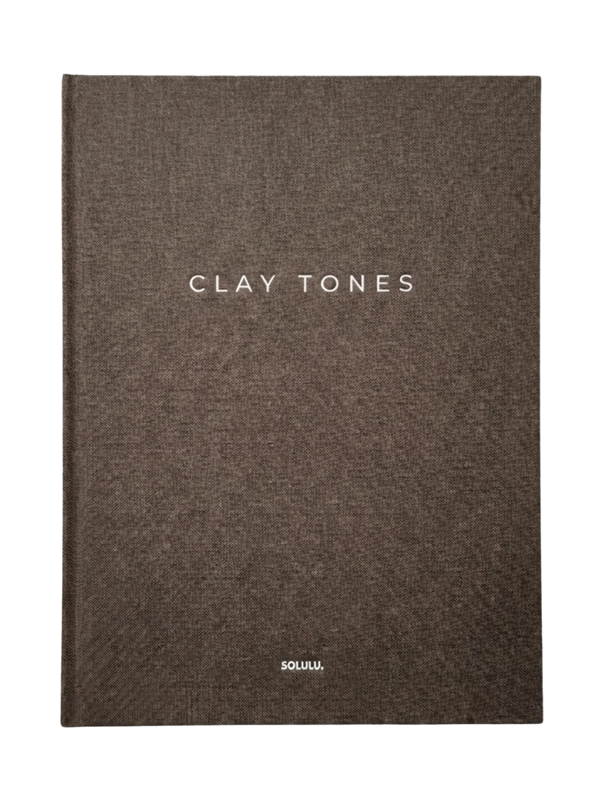 Clay Tones opbergboek XL voorkant.