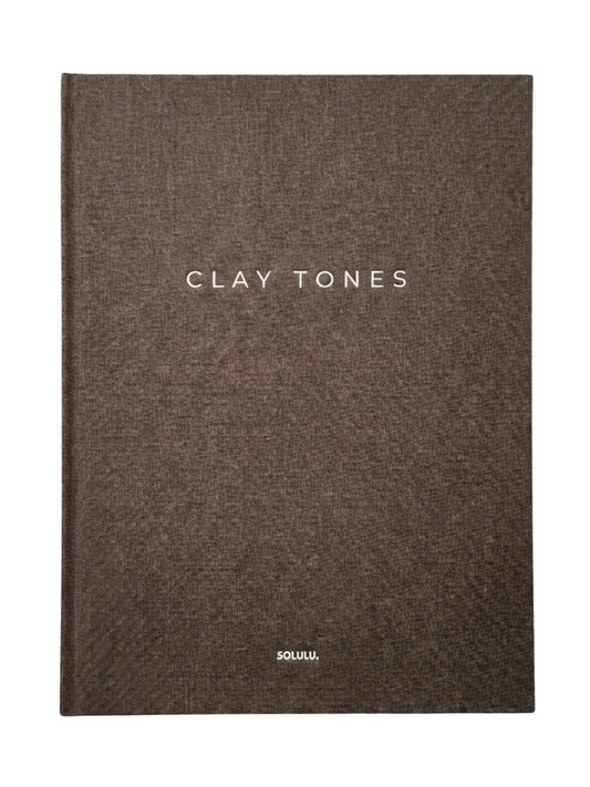 Clay Tones opbergboek XL voorkant.