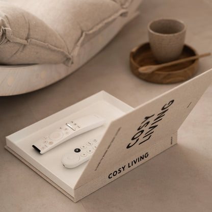 Cosy Living opbergboek S geopend.