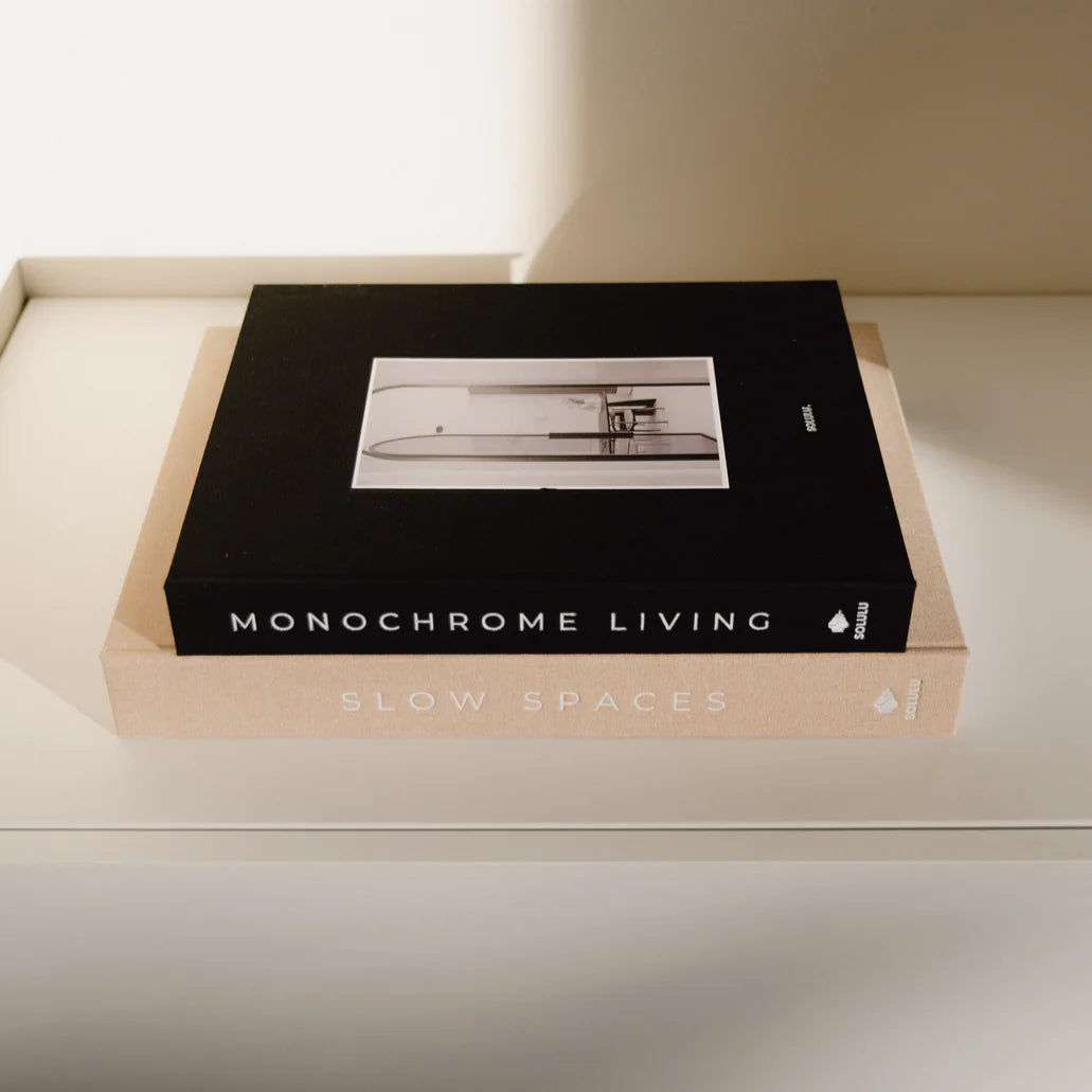 Monochrome Living opbergboek liggend.