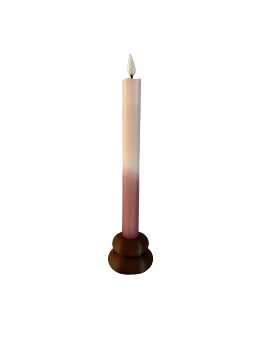 Led kaars - flamingo chestnut