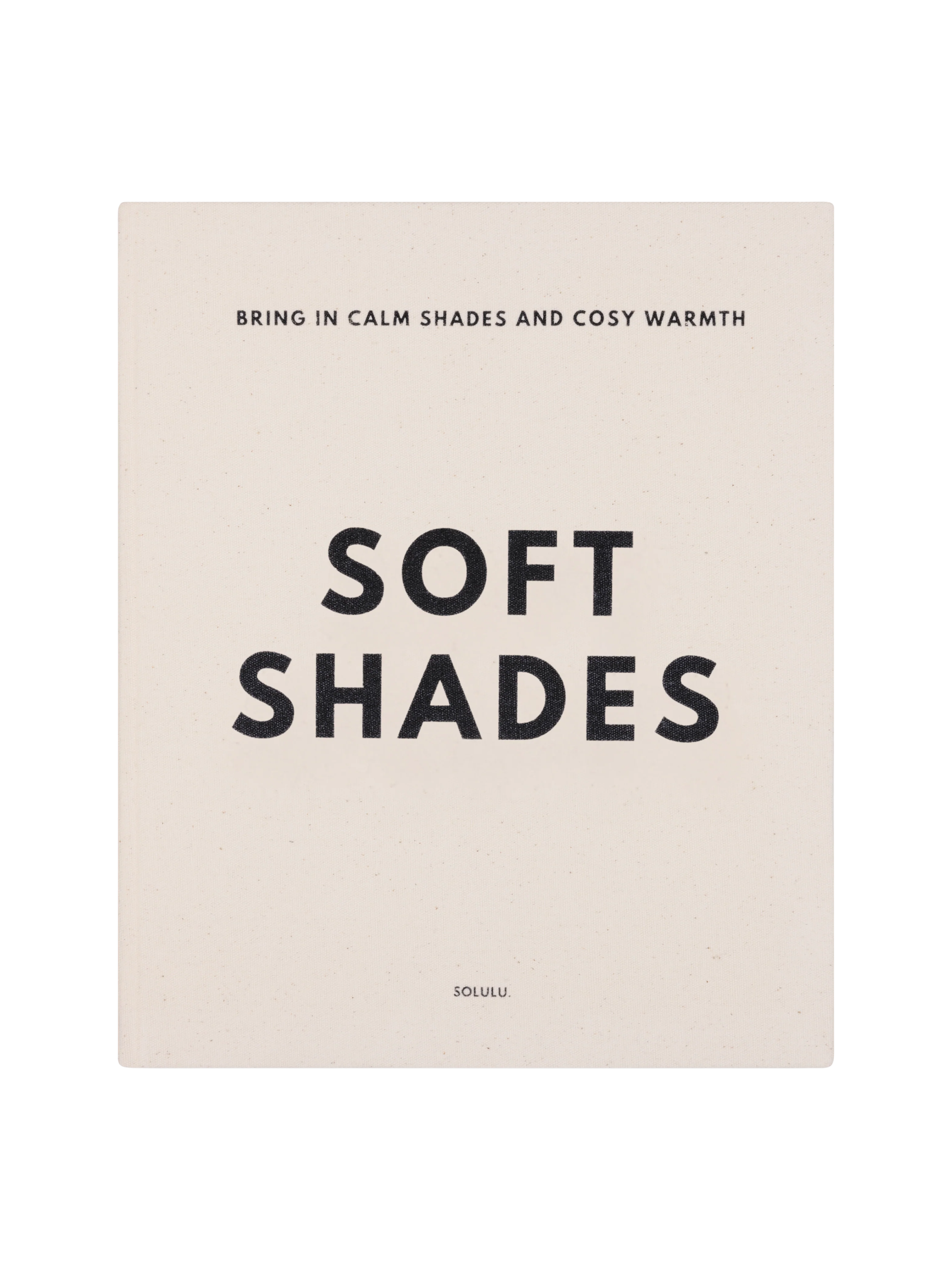 Soft Shades opbergboek M voorkant.