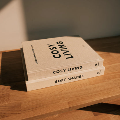 Soft Shades opbergboek M gestapeld met ander opbergboek ter inspiratie.